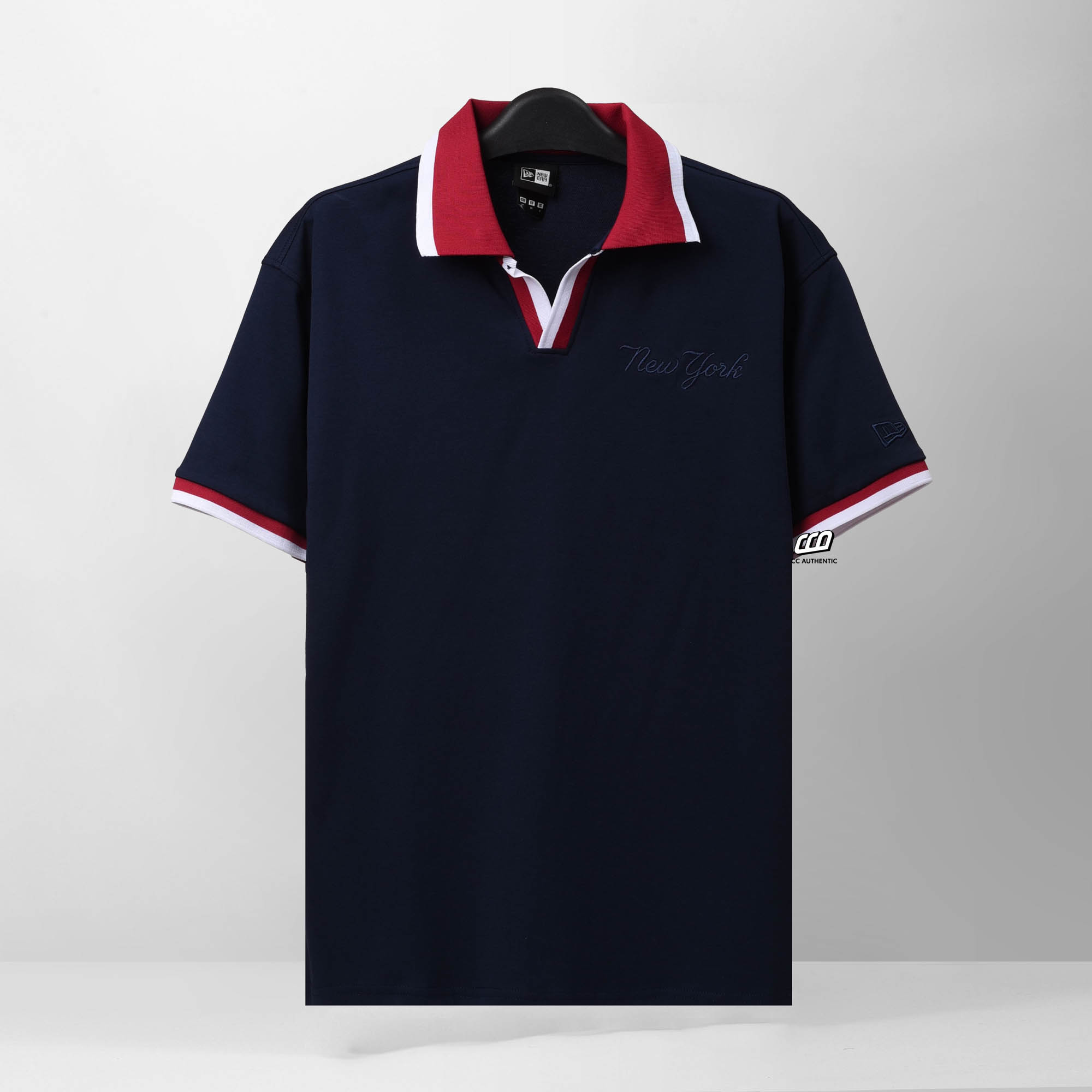 NEW ERA PSG POLO SHIRT - NAVY