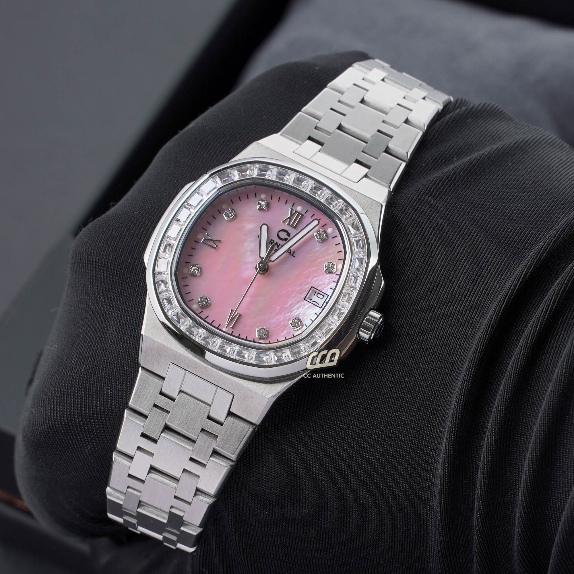 ĐỒNG HỒ NỮ CARNIVAL 8160L2 VT HK QUAZT 34MM