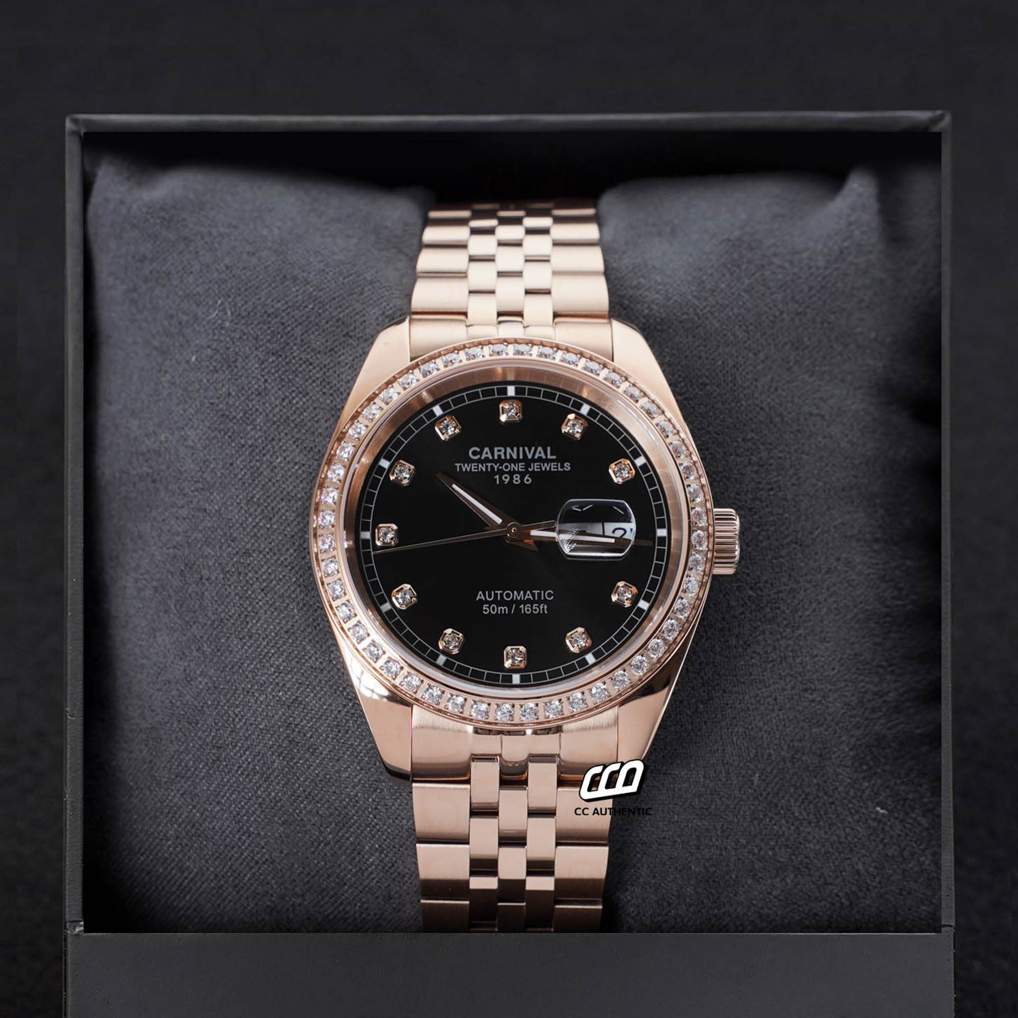 ĐỒNG HỒ NAM CARNIVAL 8131G2 VH D AUTOMATIC 41MM