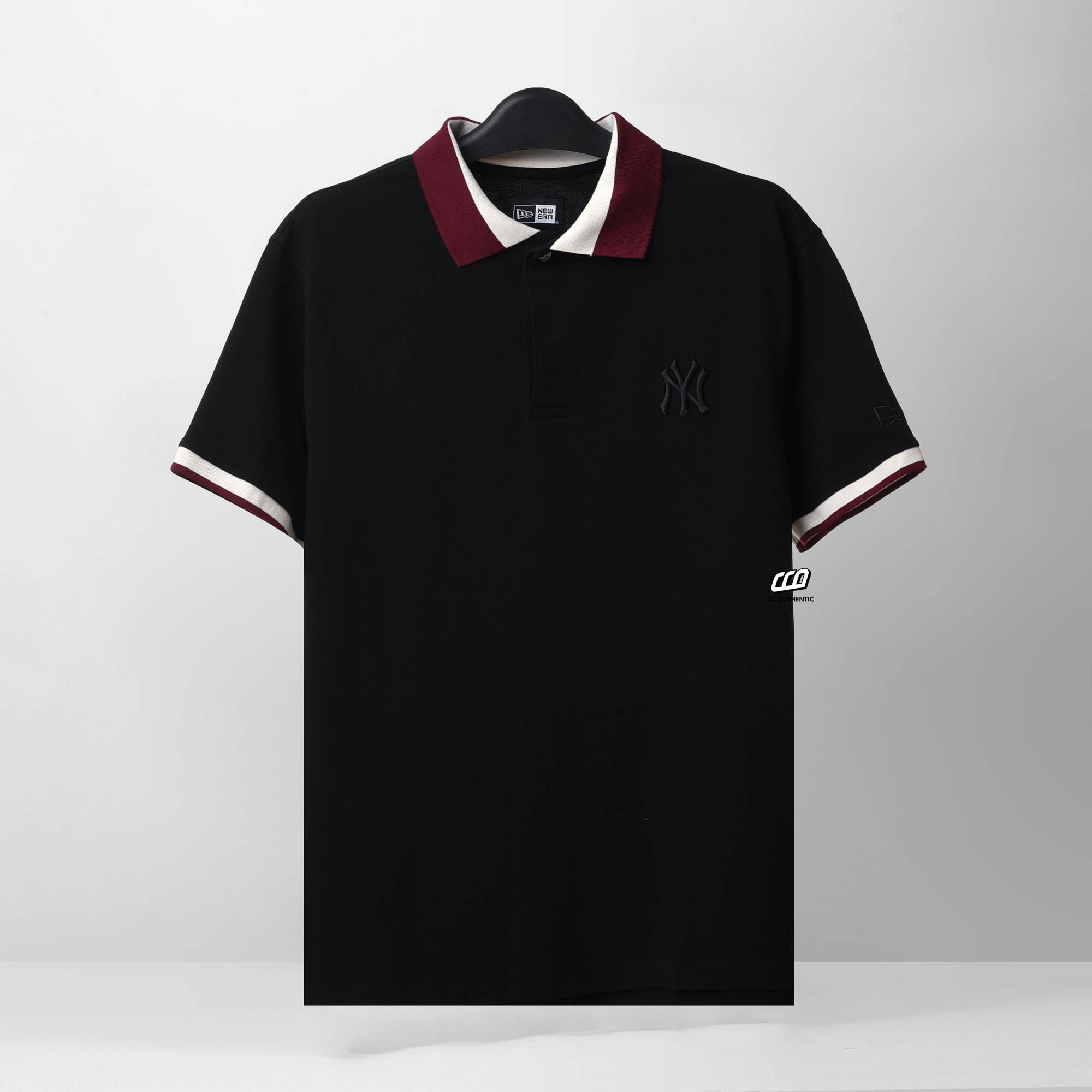 NEW ERA RC POLO SHIRT - BLACK