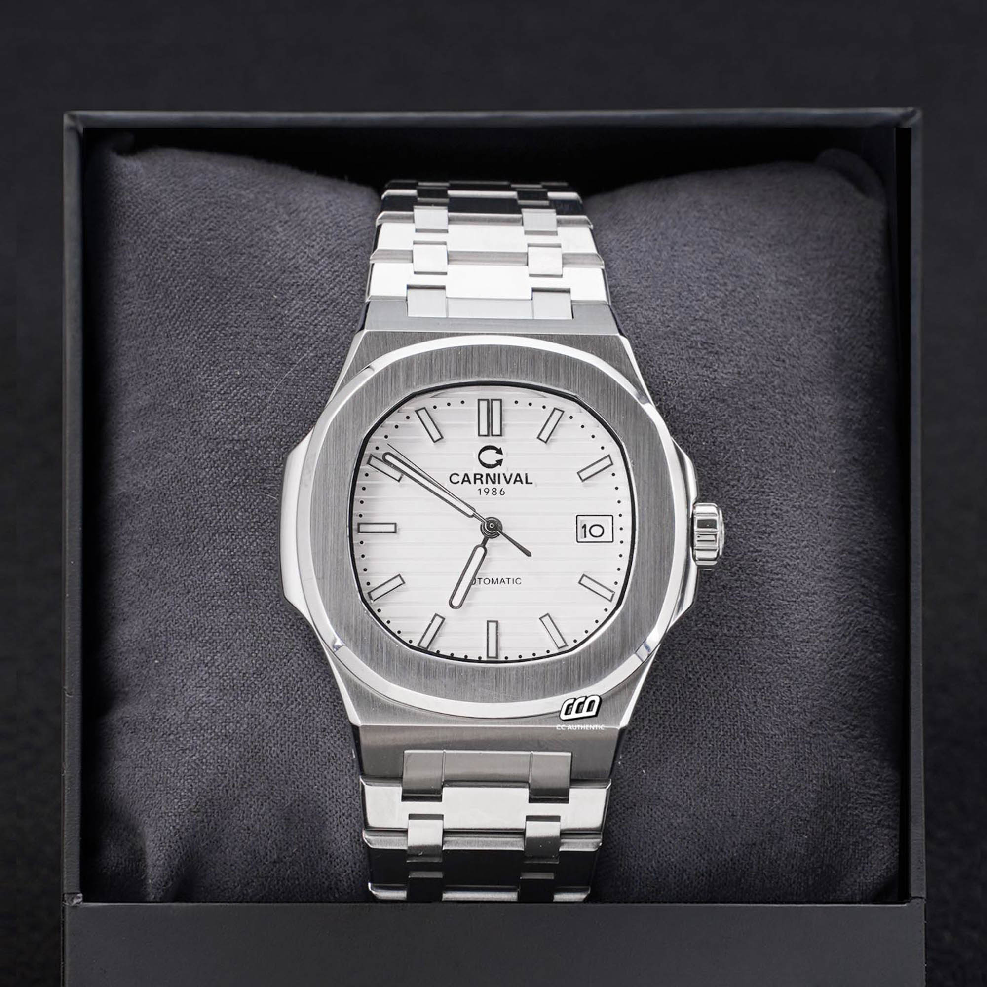 ĐỒNG HỒ NAM CARNIVAL 8108G1 VT T AUTOMATIC  41MM