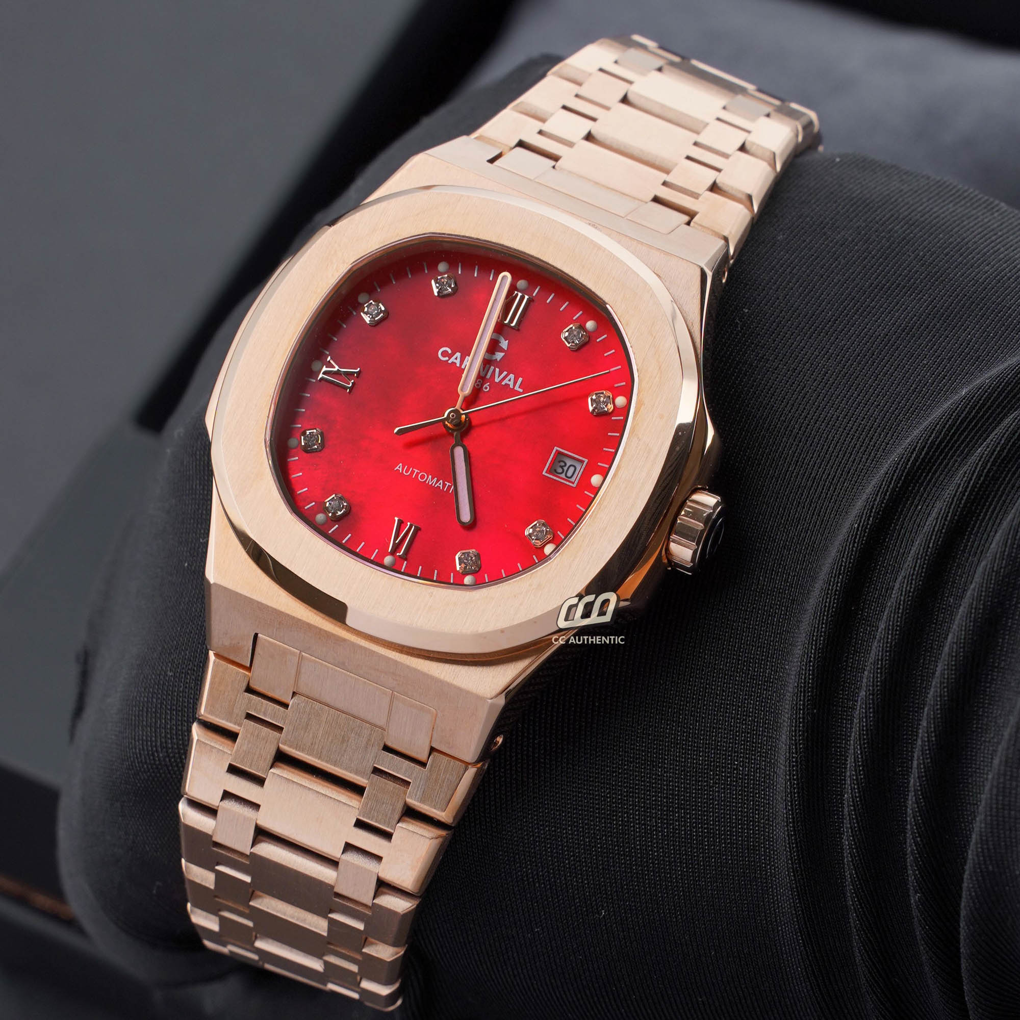 ĐỒNG HỒ NAM CARNIVAL 8160G VH DOK AUTOMATIC 41MM