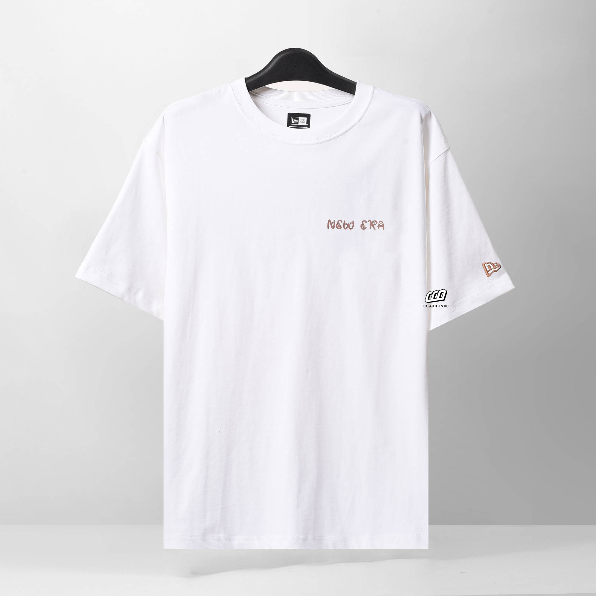 NEW ERA CAT T-SHIRT - WHITE