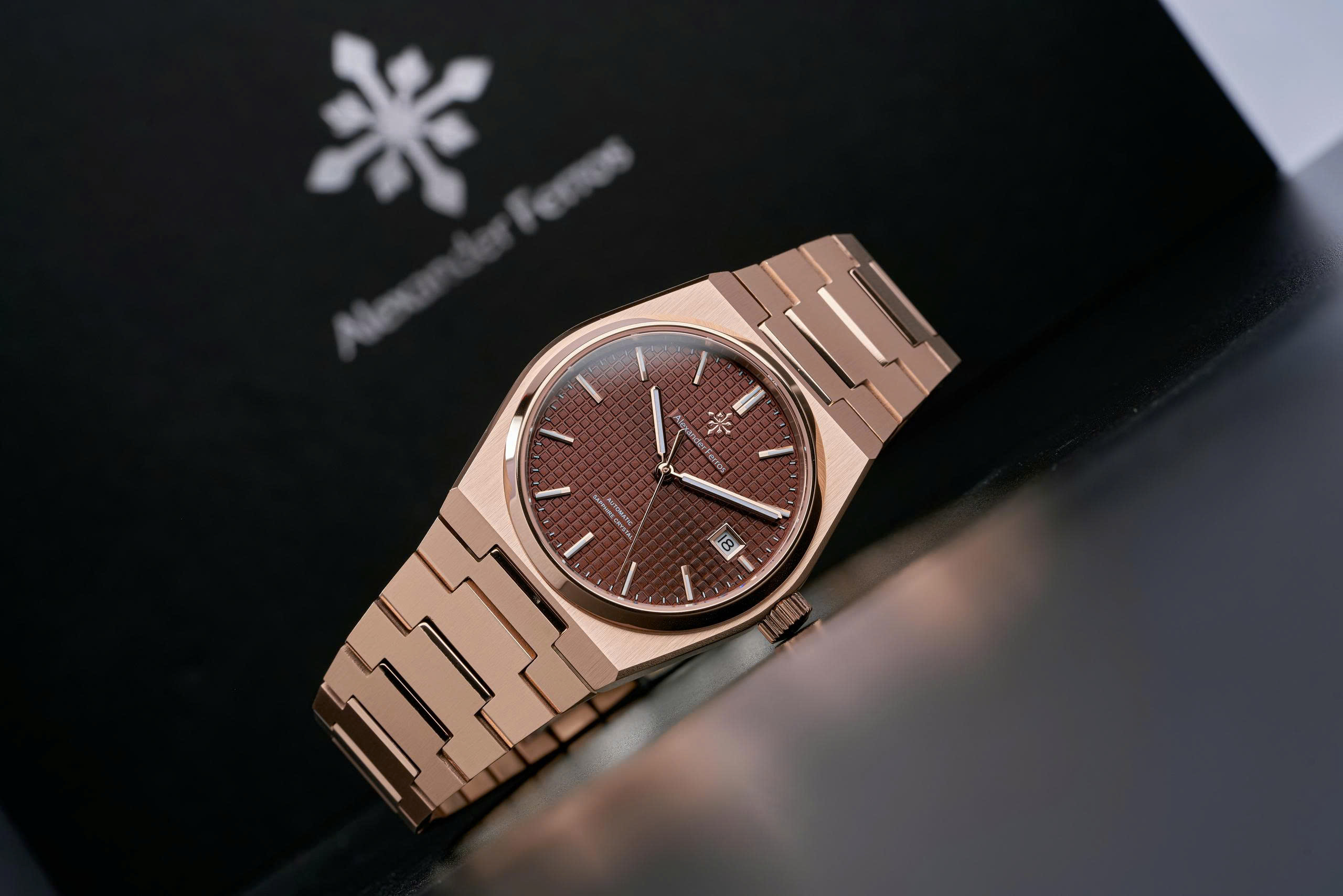 ĐỒNG HỒ NAM ALEXANDER FERROS 5052R/08 AUTOMATIC 38MM