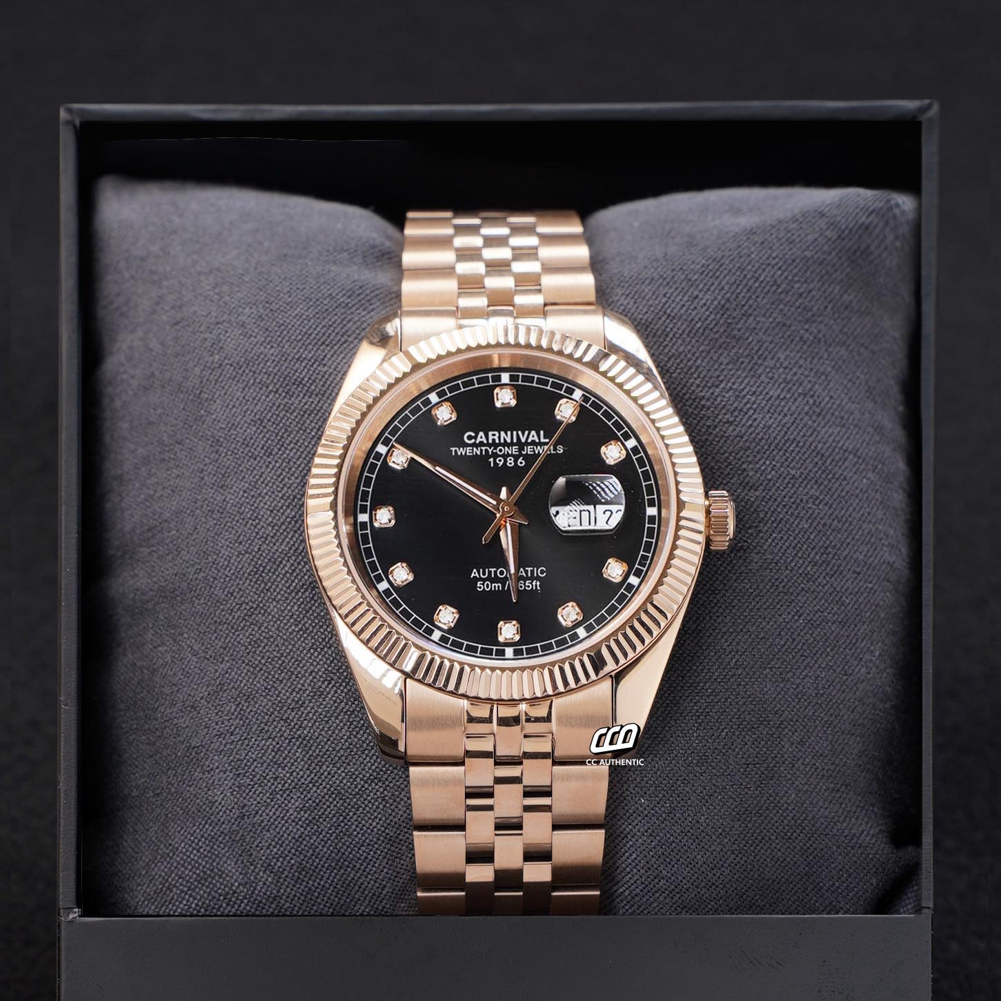 ĐỒNG HỒ NAM CARNIVAL 8131G VH D AUTOMATIC 41MM
