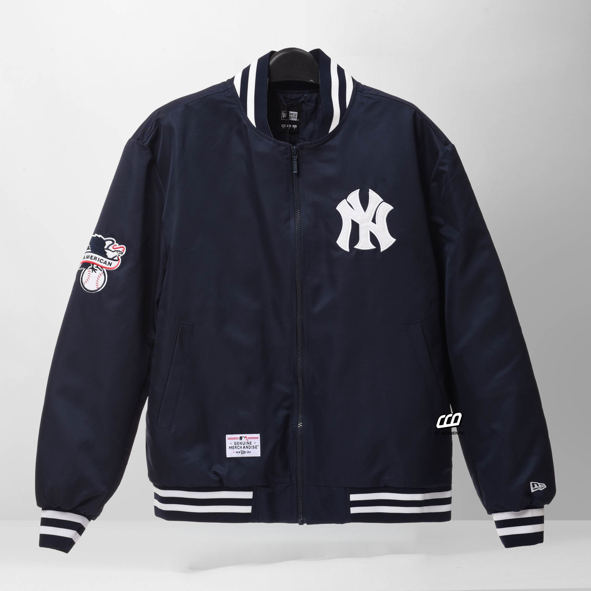 NEW ERA NY BACK LOGO VARCITY