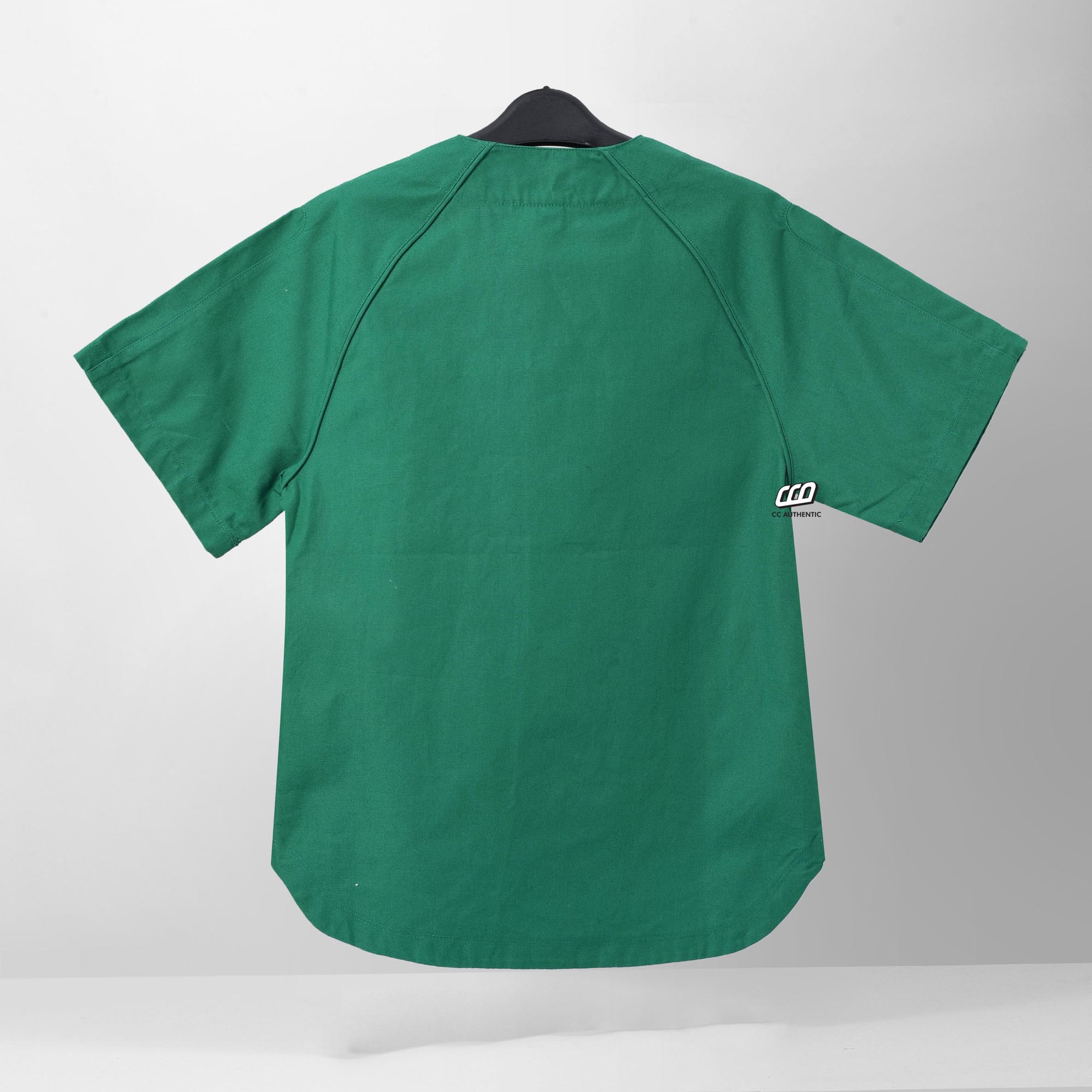 NIKE AUTUMN RETRO JERSEY CASUAL BASEBALL SHIRT - GREEN