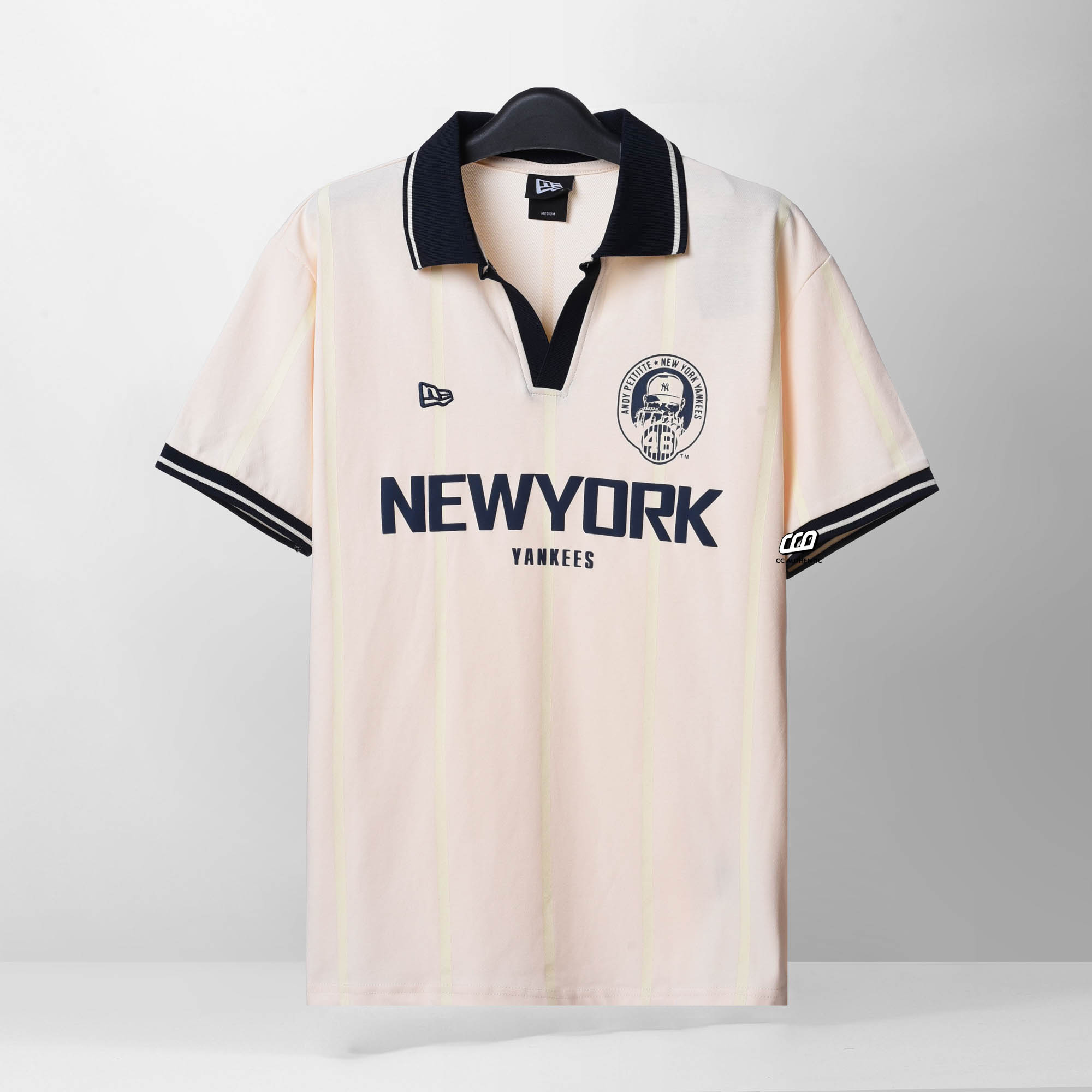 NEW ERA 46NY POLO SHIRT - IVORY