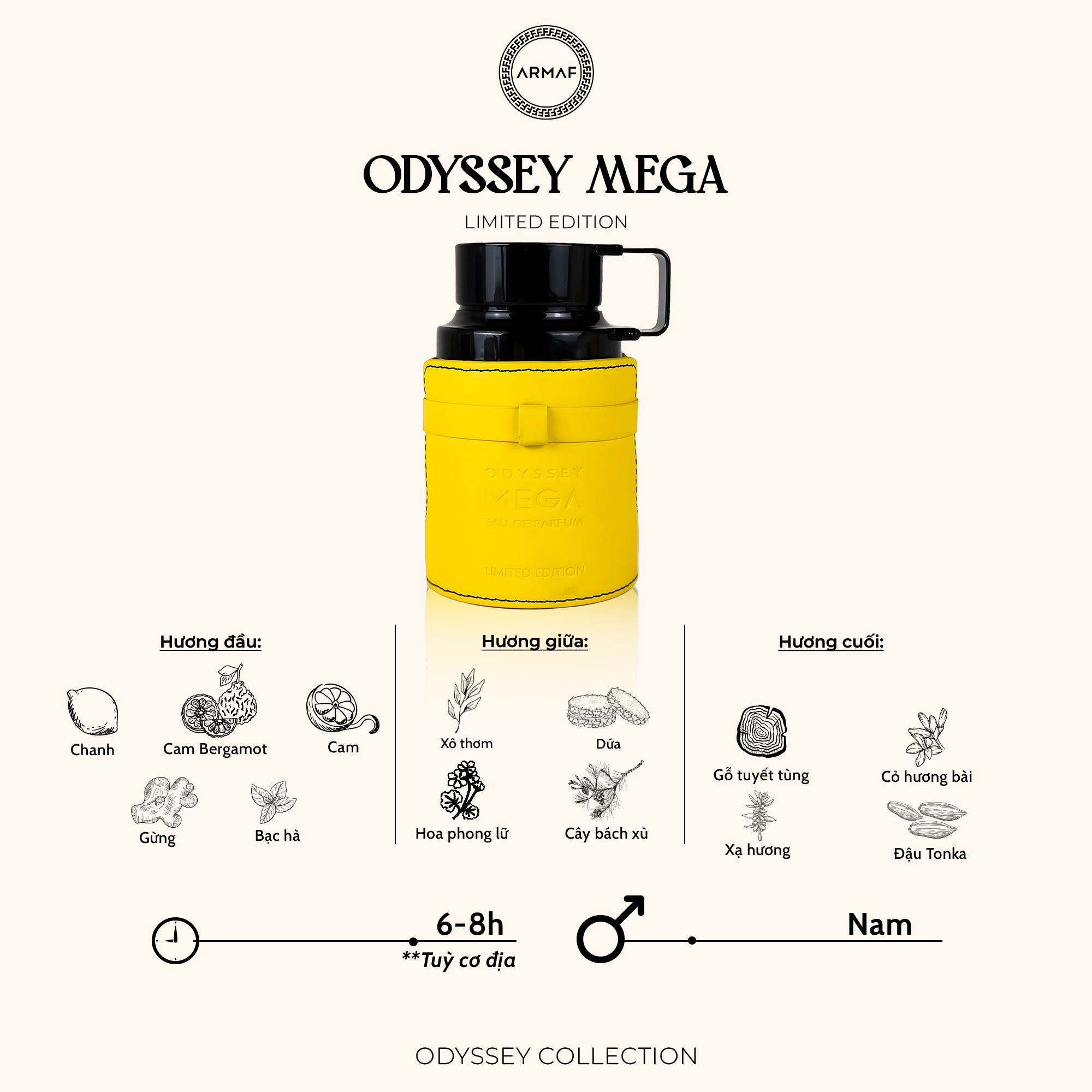 NƯỚC HOA NAM ARMAF ODYSSEY MEGA EDP 100ML