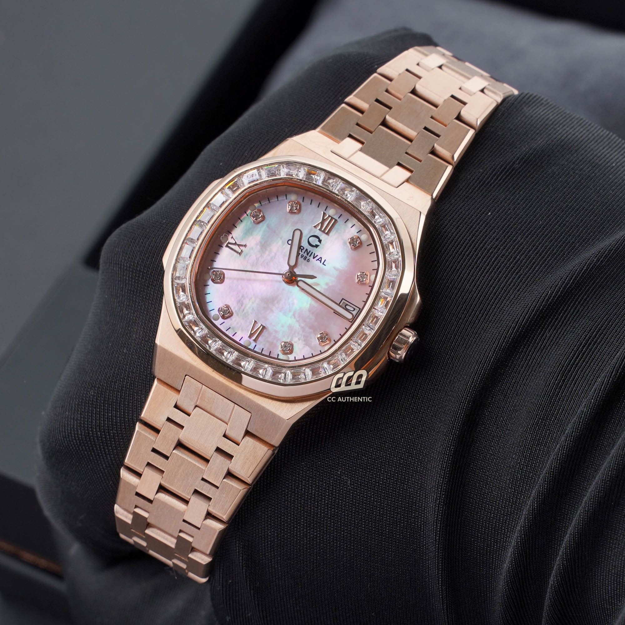 ĐỒNG HỒ NỮ CARNIVAL 8160L2 VH HK QUAZT 34MM
