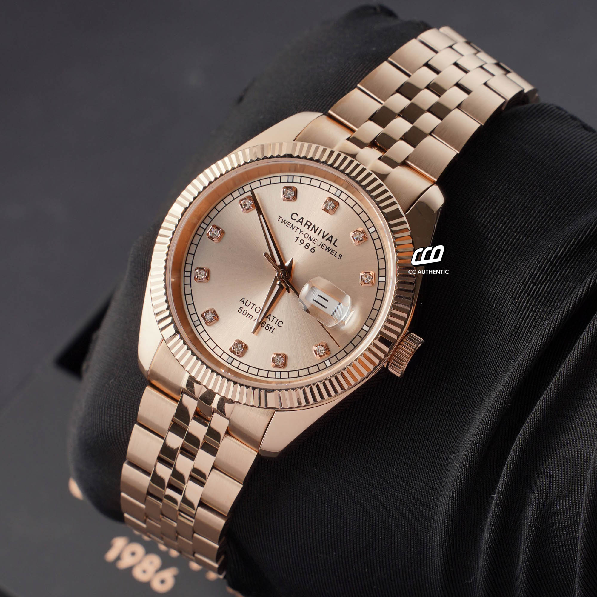 ĐỒNG HỒ NAM CARNIVAL 8131G VH NN AUTOMATIC 41MM