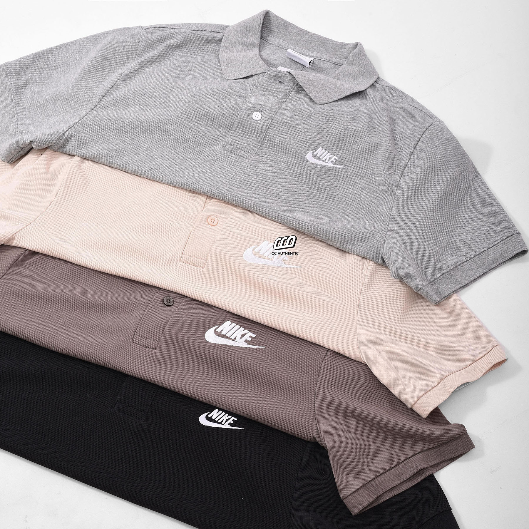 NIKE CLUB POLO - SAND