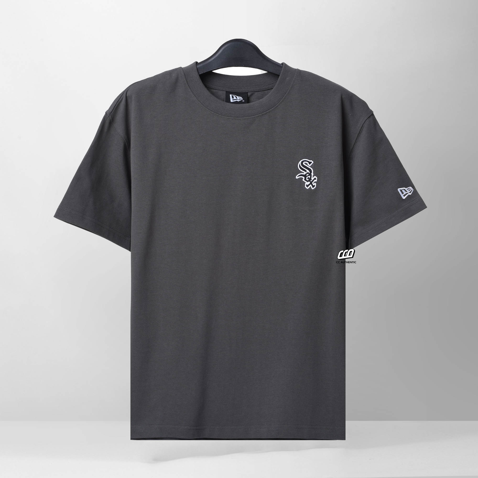 NEW ERA CHICAGO STADIUM T-SHIRT - GREY
