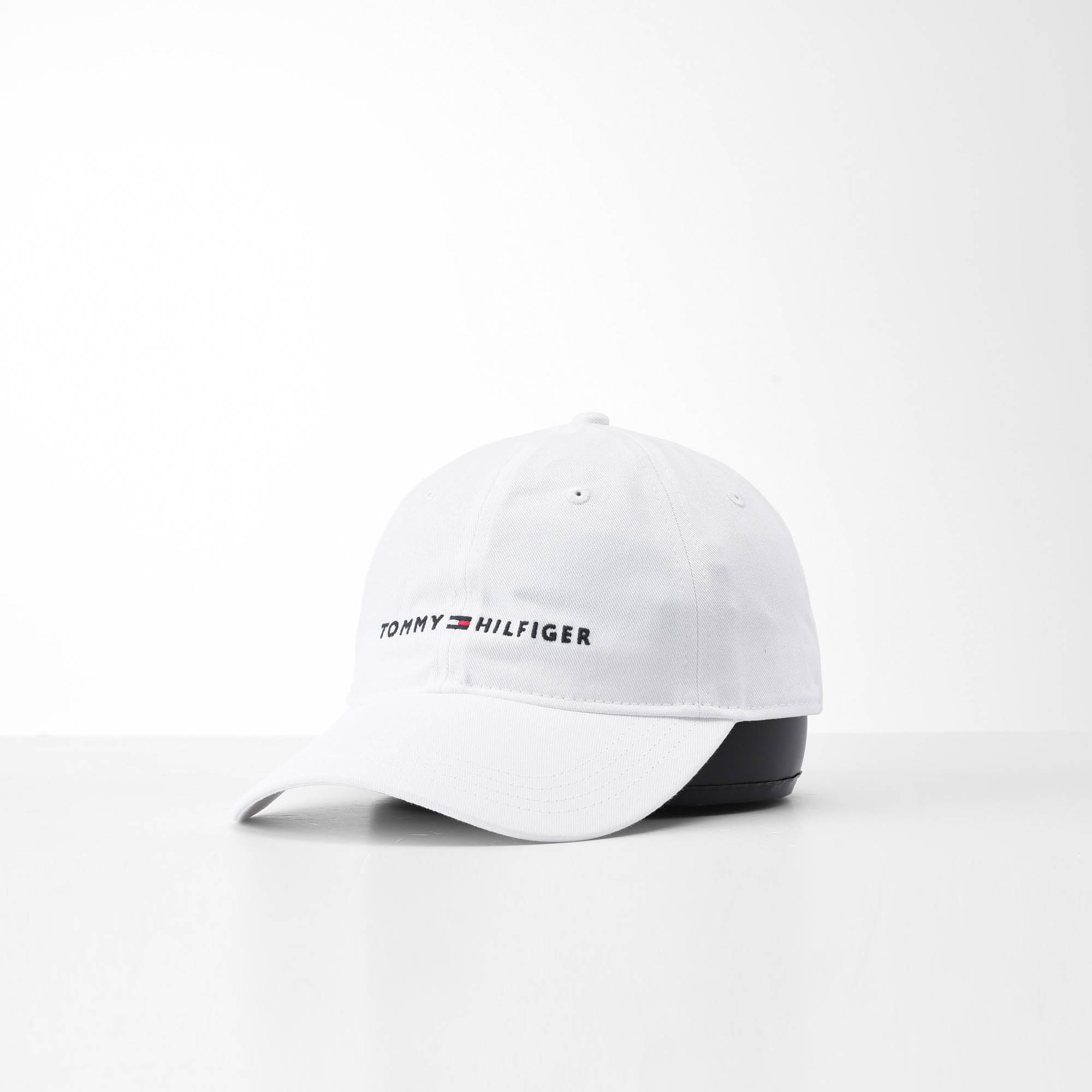 TOMMY HILFIGER CORE CAP - WHITE