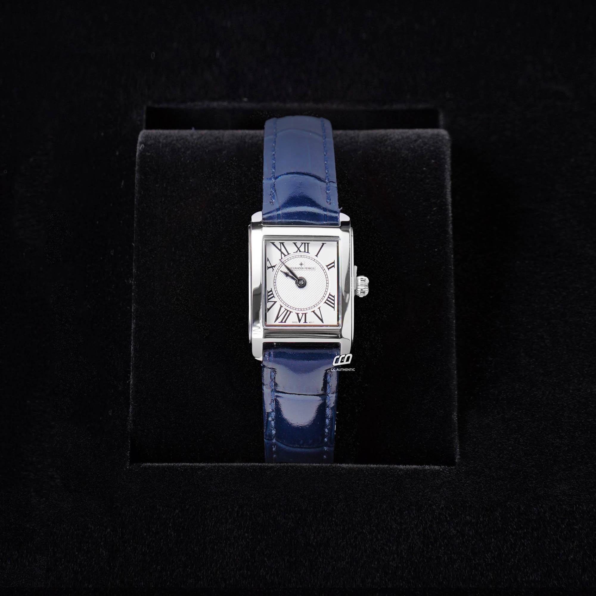 ĐỒNG HỒ NỮ ALEXANDER FERROS 7282S/02 QUAZT 21x31MM
