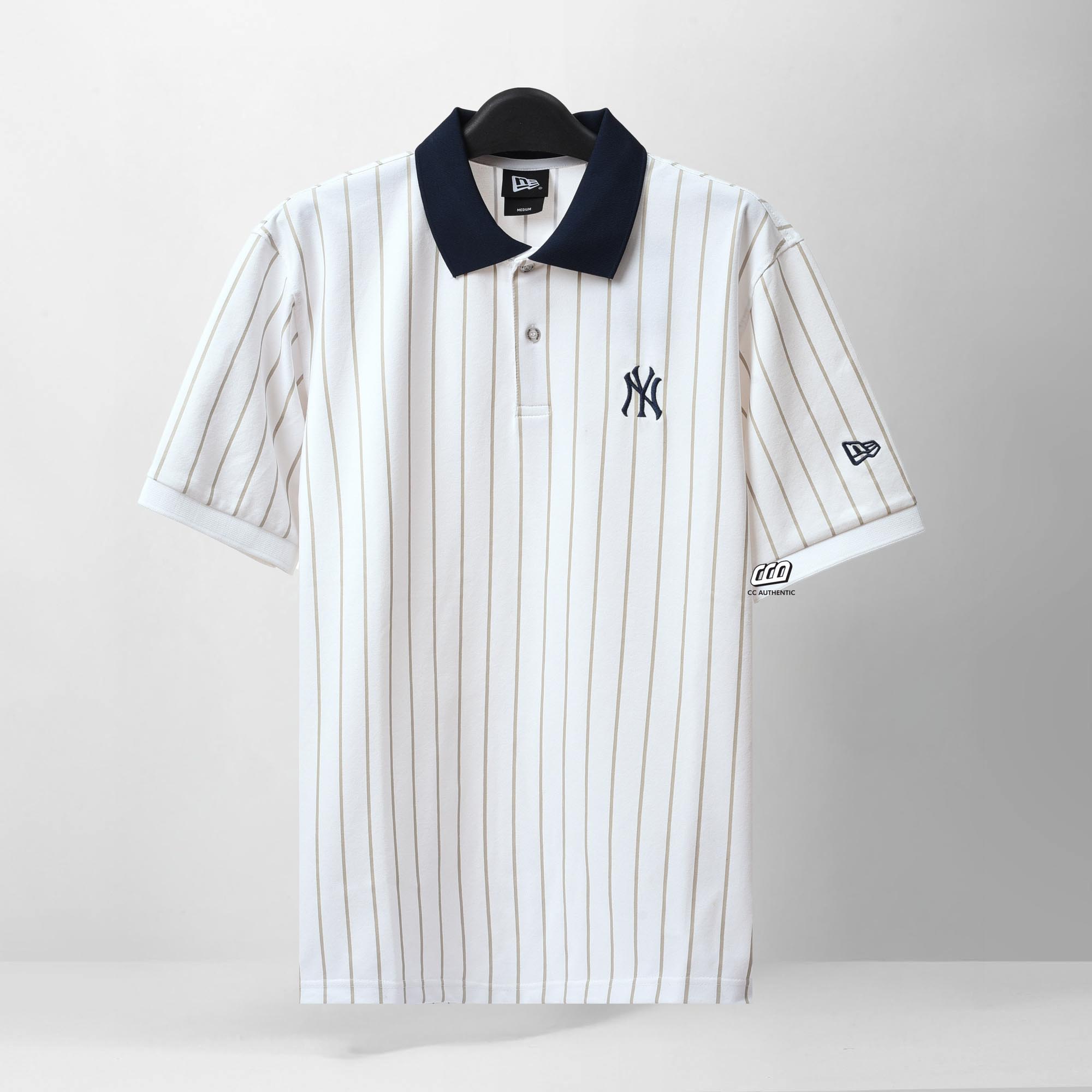 NEW ERA PMLB POLO SHIRT - WHITE