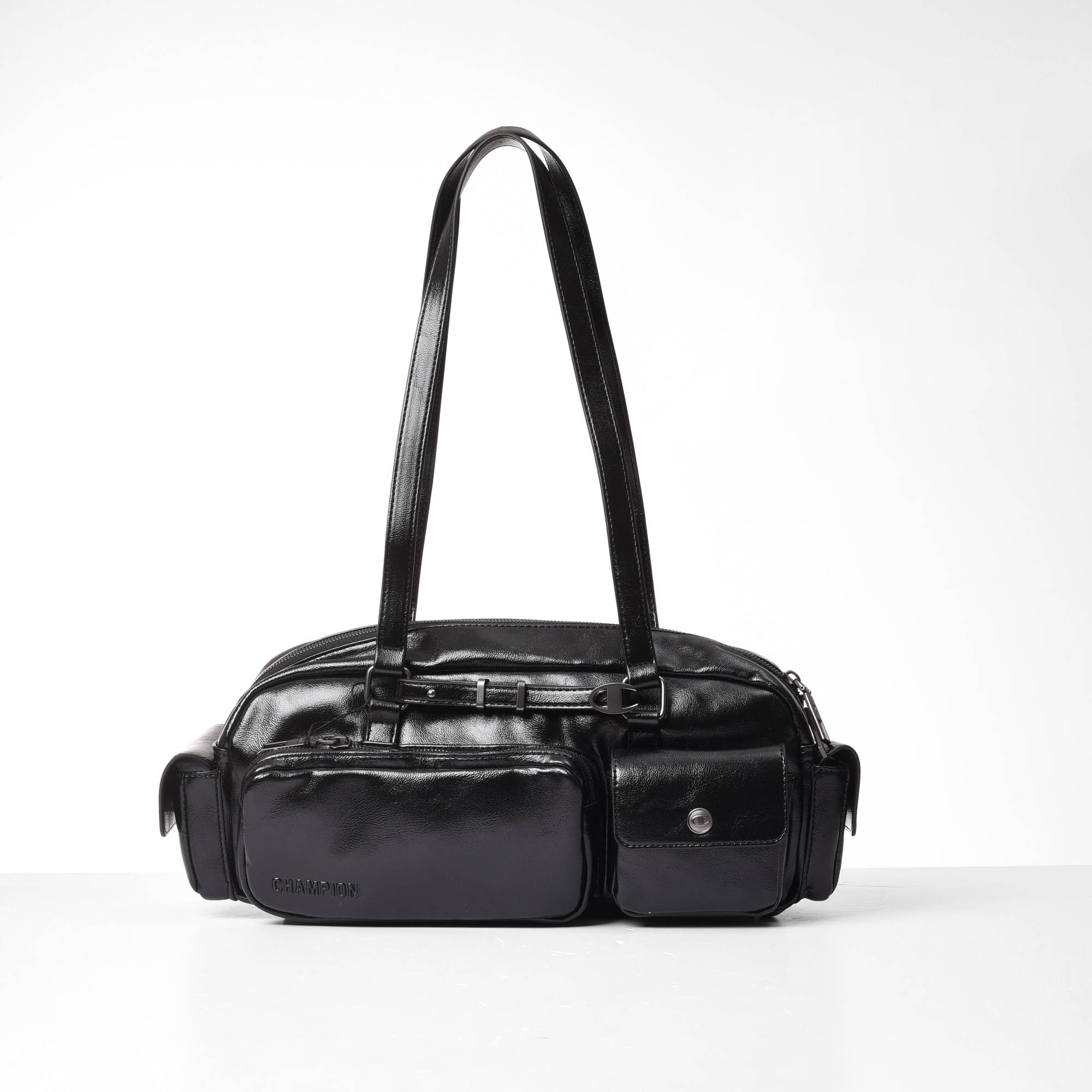 CHAMPION POCKET BAGUETTE BAG - BLACK