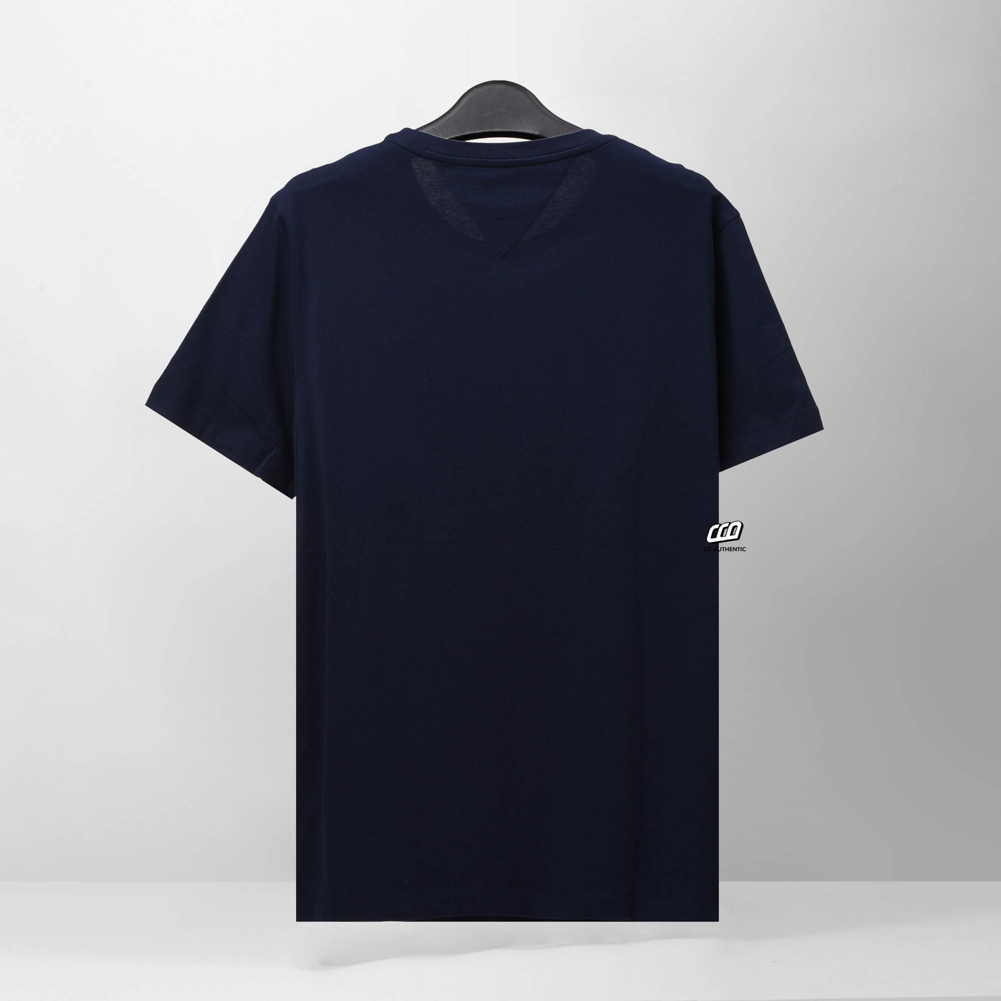 TOMMY HILFIGER BIG AND TALL T-SHIRT - NAVY