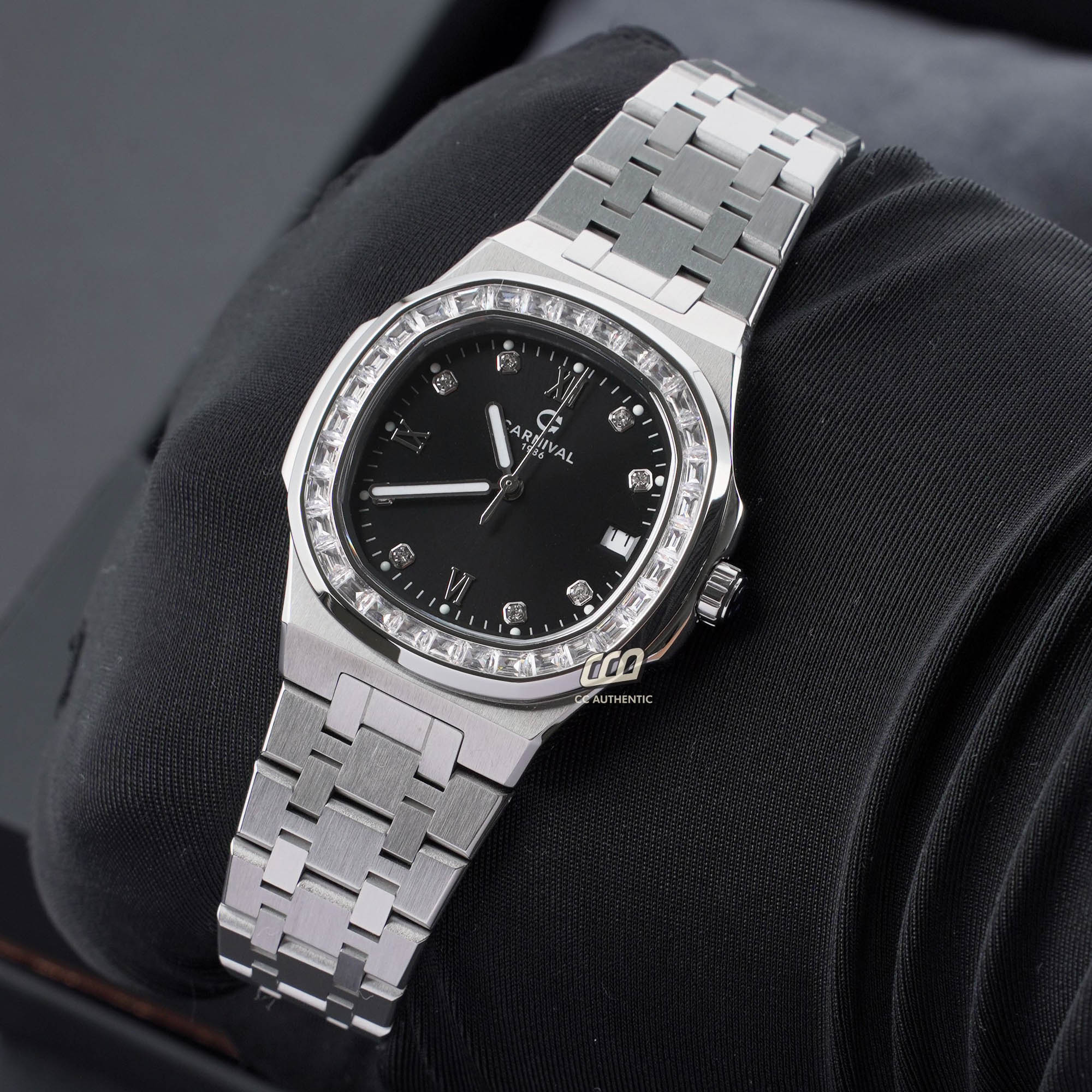 ĐỒNG HỒ NỮ CARNIVAL 8160L2 VT D QUAZT 34MM