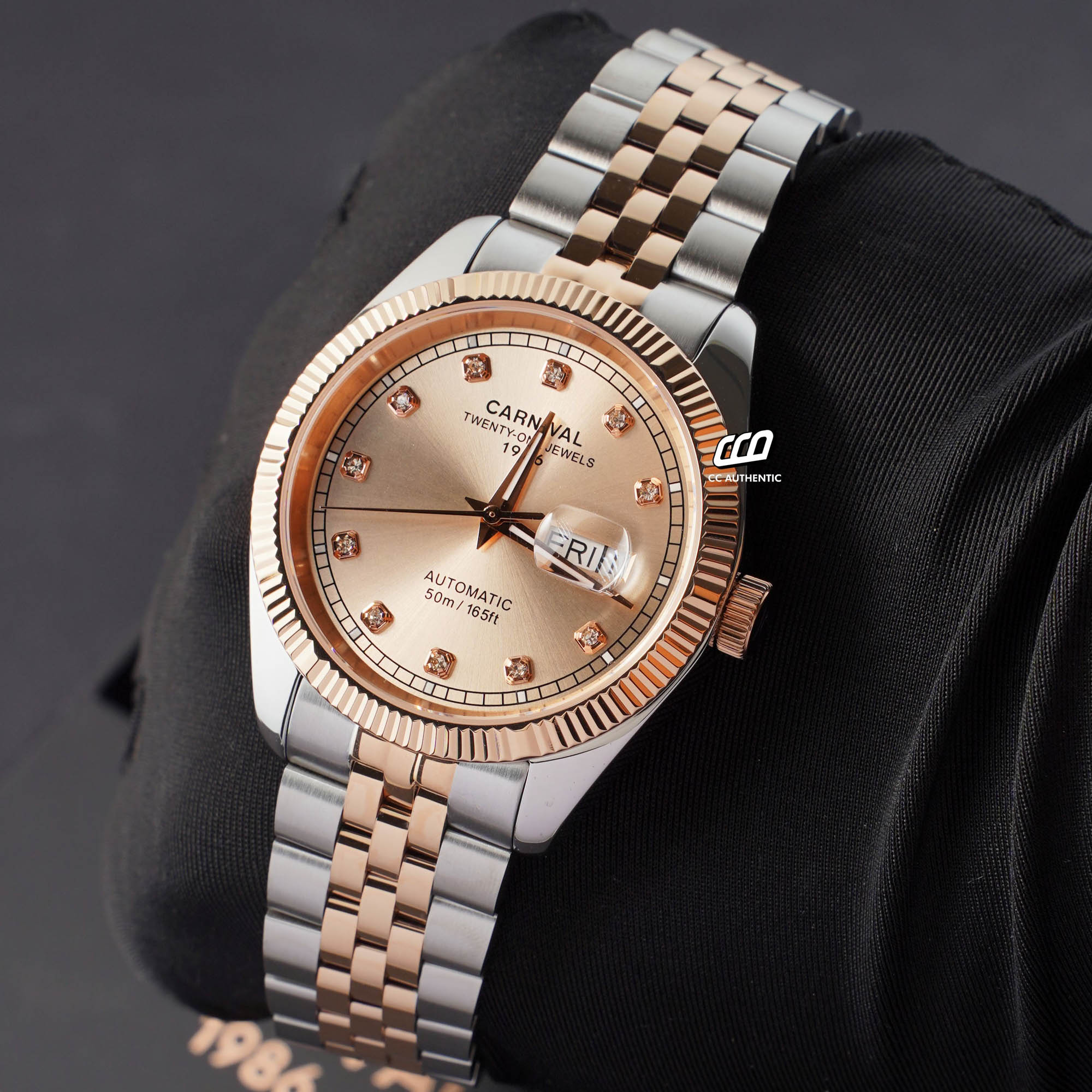 ĐỒNG HỒ NAM CARNIVAL 8131G CH NN AUTOMATIC 41MM