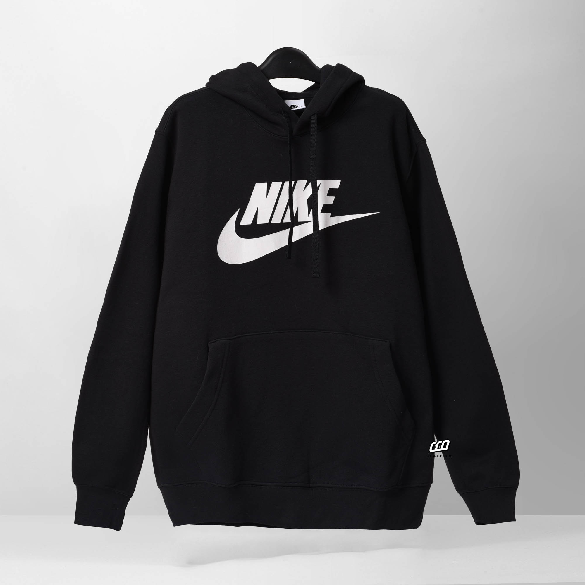 NIKE CLASSIC LOGO HOODIE - BLACK