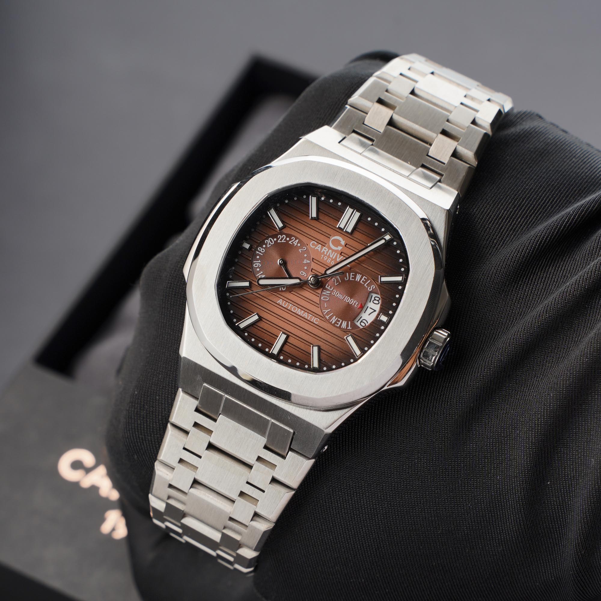 ĐỒNG HỒ NAM CARNIVAL 8158G VT N AUTOMATIC 41MM