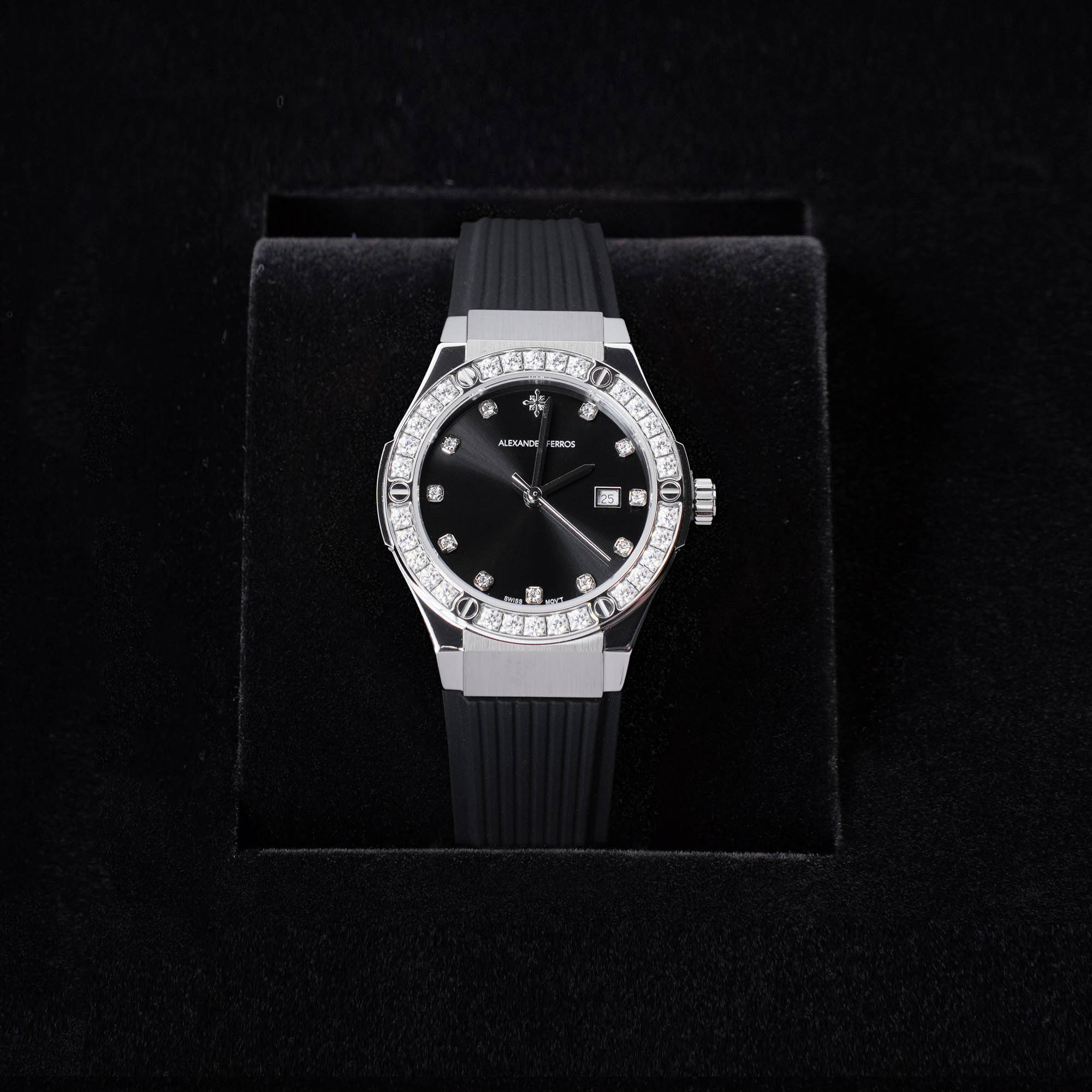 ĐỒNG HỒ NỮ ALEXANDER FERROS 2251S/01 QUAZT 33MM
