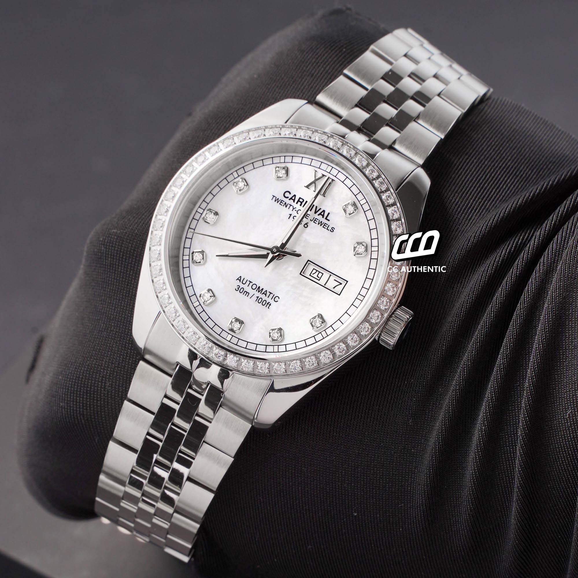 ĐỒNG HỒ NAM CARNIVAL 8131G2 VT TK AUTOMATIC 41MM