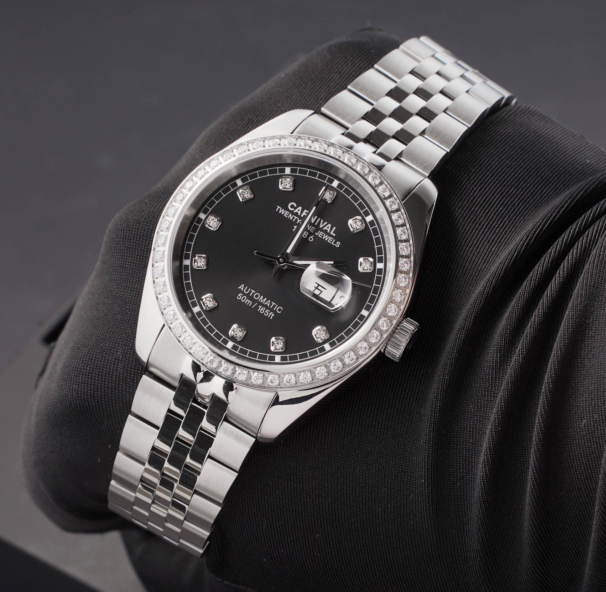 ĐỒNG HỒ NAM CARNIVAL 8131G2 VT DK AUTOMATIC 41MM