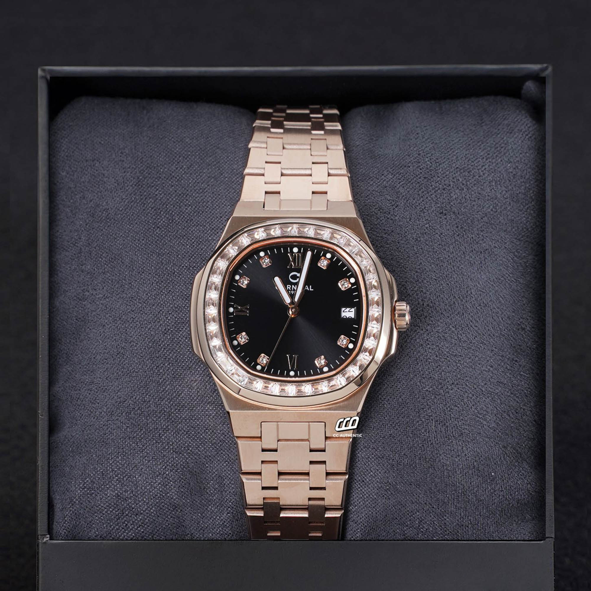 ĐỒNG HỒ NỮ CARNIVAL 8160L2 VH D QUAZT 34MM