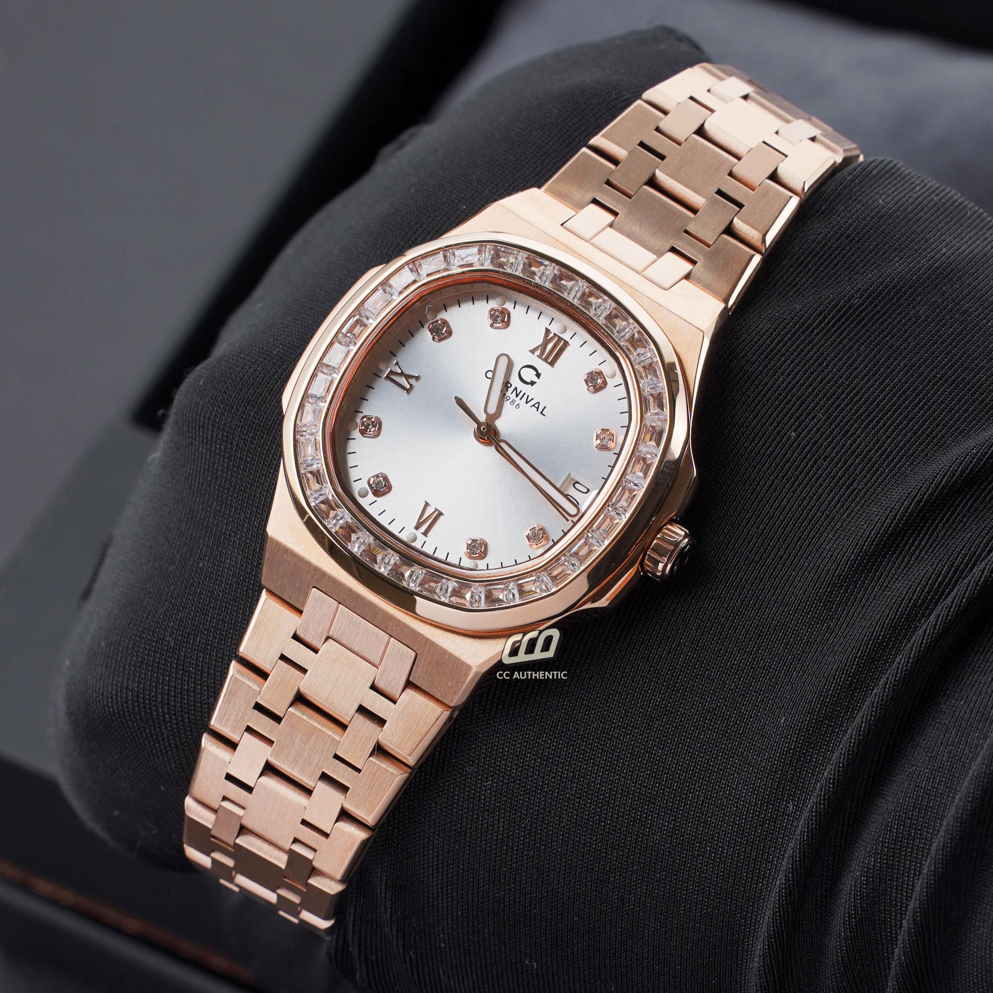 ĐỒNG HỒ NỮ CARNIVAL 8160L2 VH T QUAZT 34MM