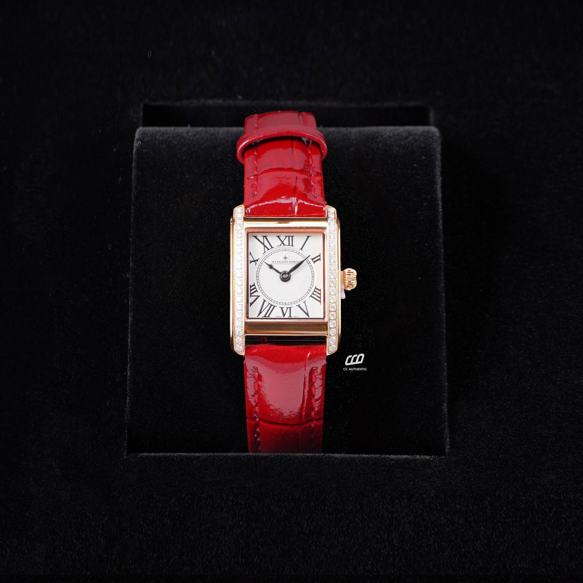 ĐỒNG HỒ NỮ ALEXANDER FERROS 7218R/02 QUAZT 21x31mm