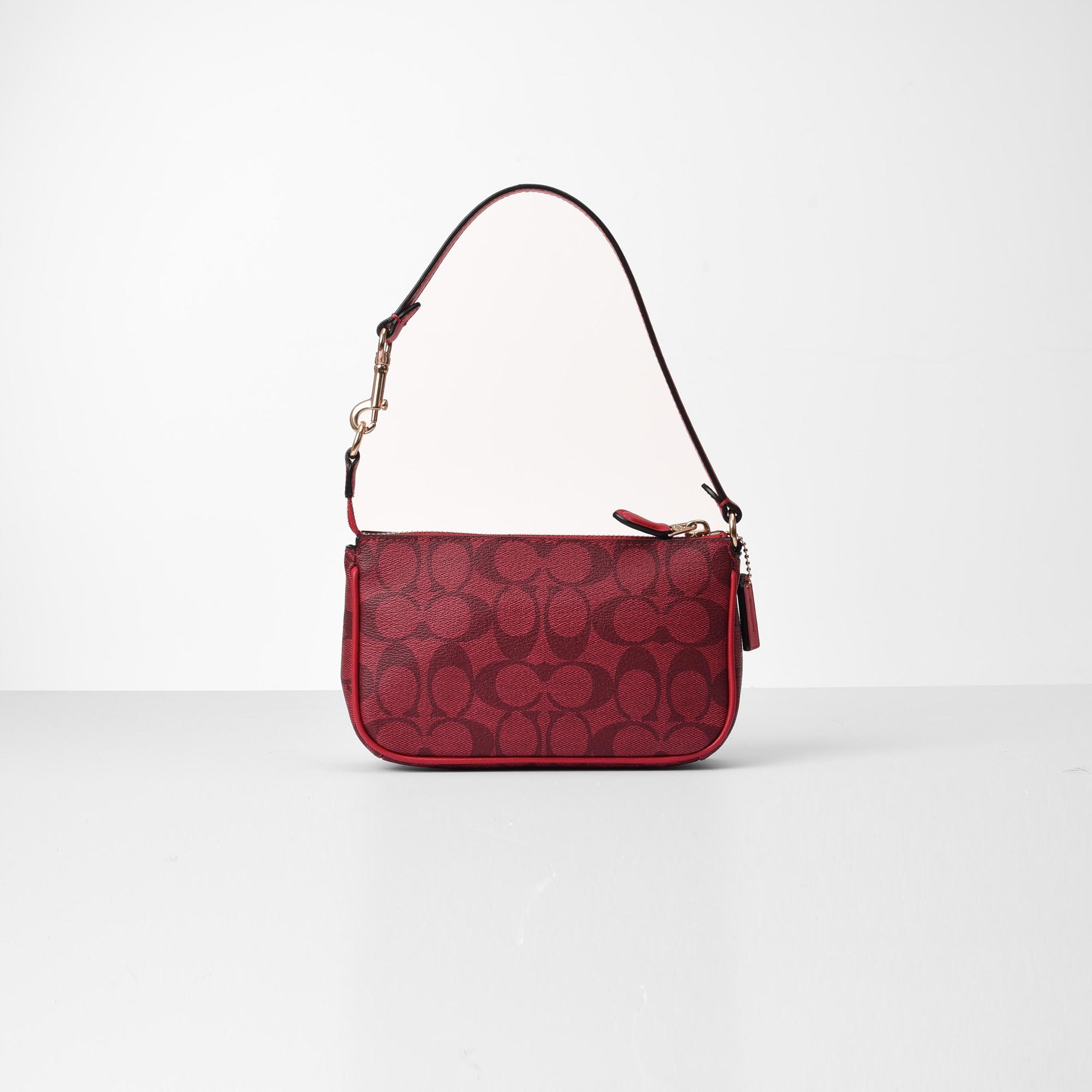 COACH SIGNATURE NOLITA BAG - RED