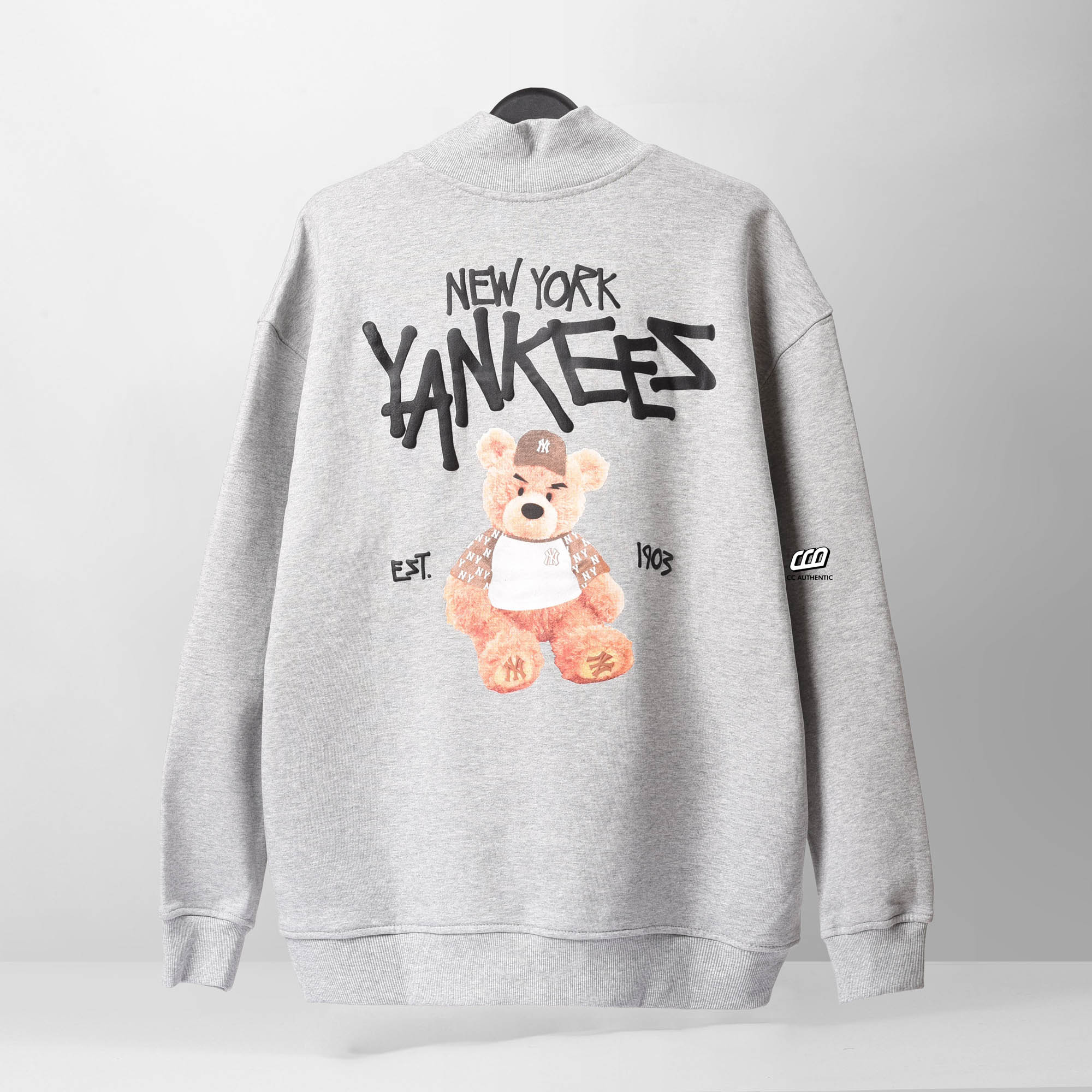 NEW ERA BEAR 1903 ZIP SWEATER