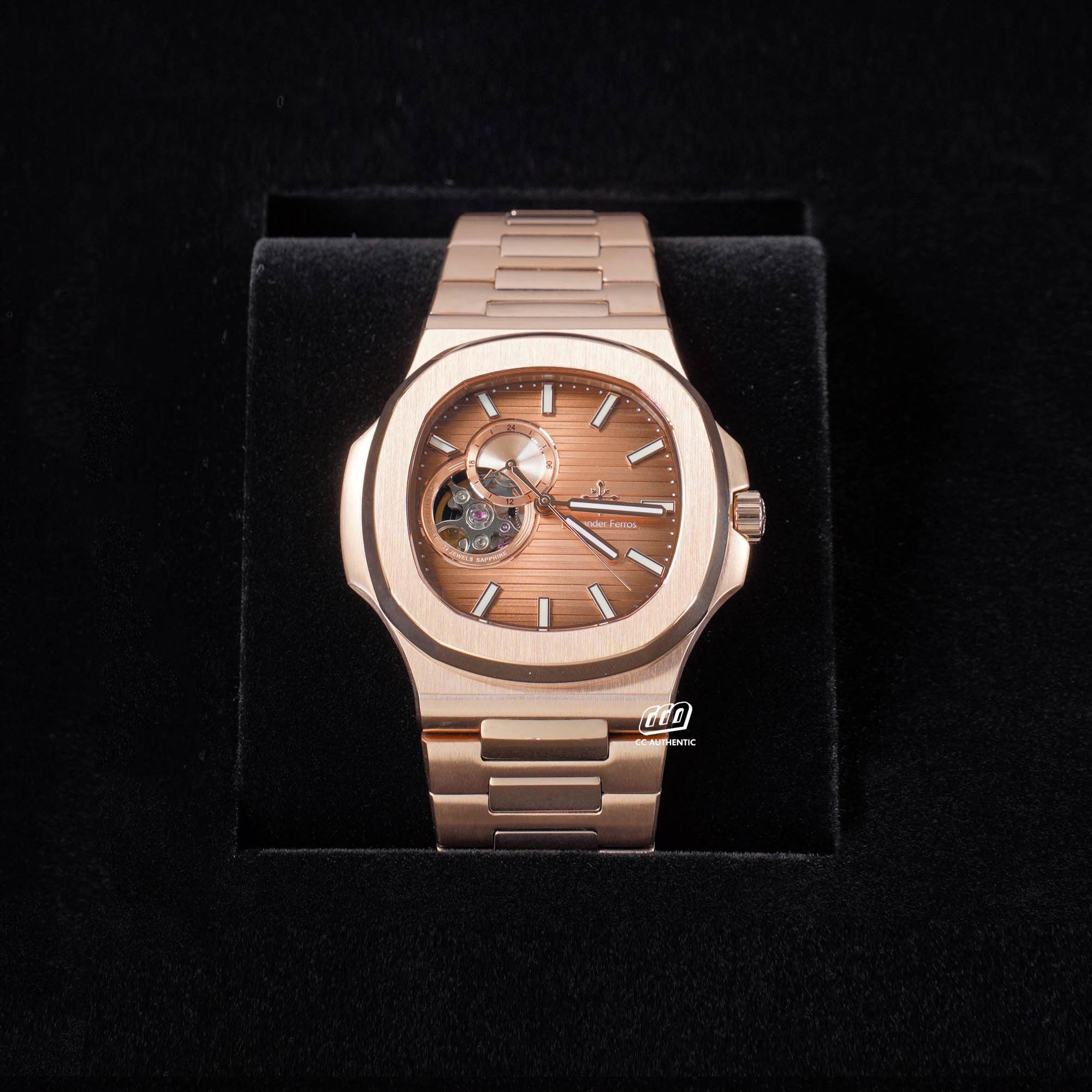 ĐỒNG HỒ NAM ALEXANDER FERROS 6012R/08 AUTOMATIC 42MM