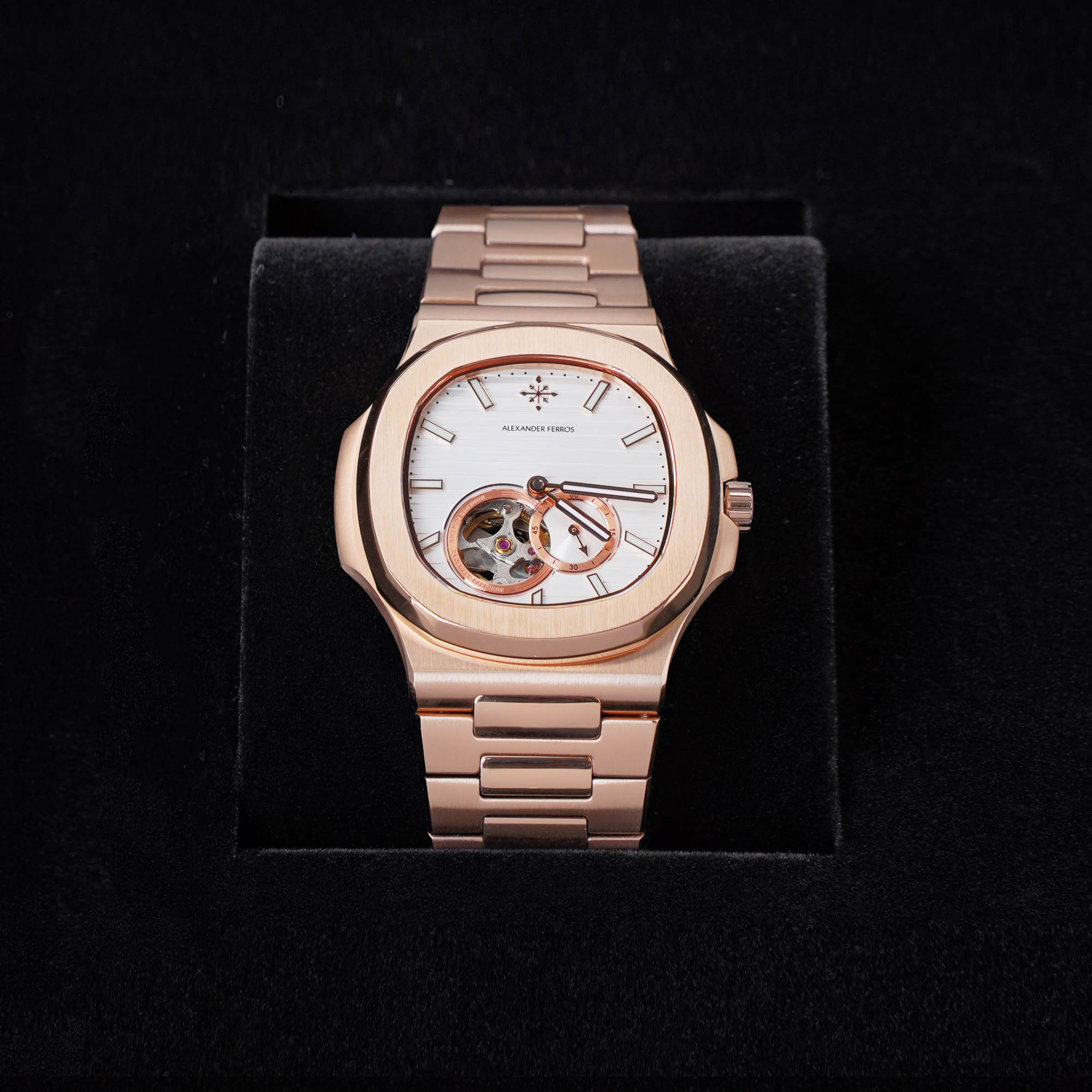 ĐỒNG HỒ NAM ALEXANDER FERROS 6312R/02 AUTOMATIC 40MM