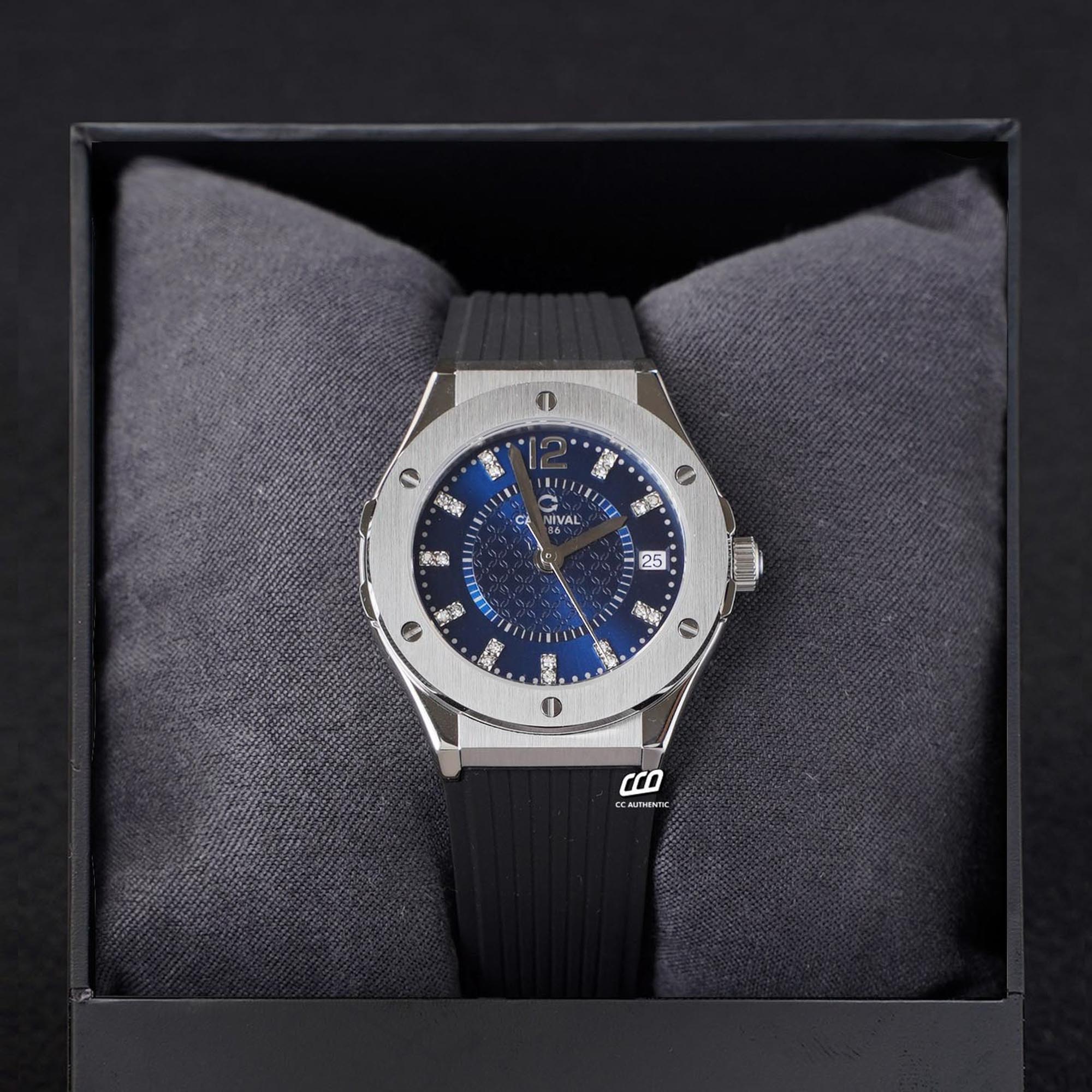 ĐỒNG HỒ NỮ CARNIVAL 8173L VT DCS X QUAZT 34MM